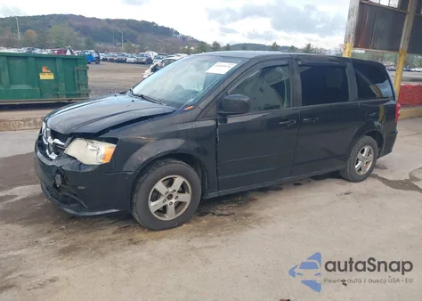 2013 Dodge Grand Caravan Sxt from USA, damaged, VIN 2C4RDGCG1DR527988